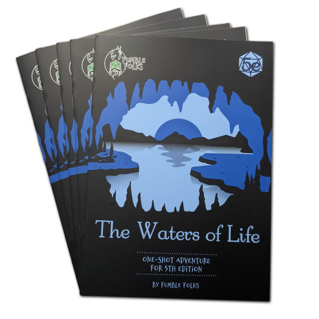 The waters of life level 3 d d 5e adventure fumble folks