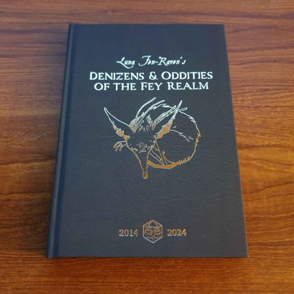 Pre-order: Denizens & Oddities of the Fey Realm - Physical Hard Cover